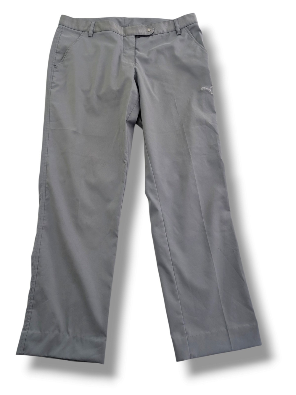 Puma Women’s Gray Performance Golf Pants, Size 10
